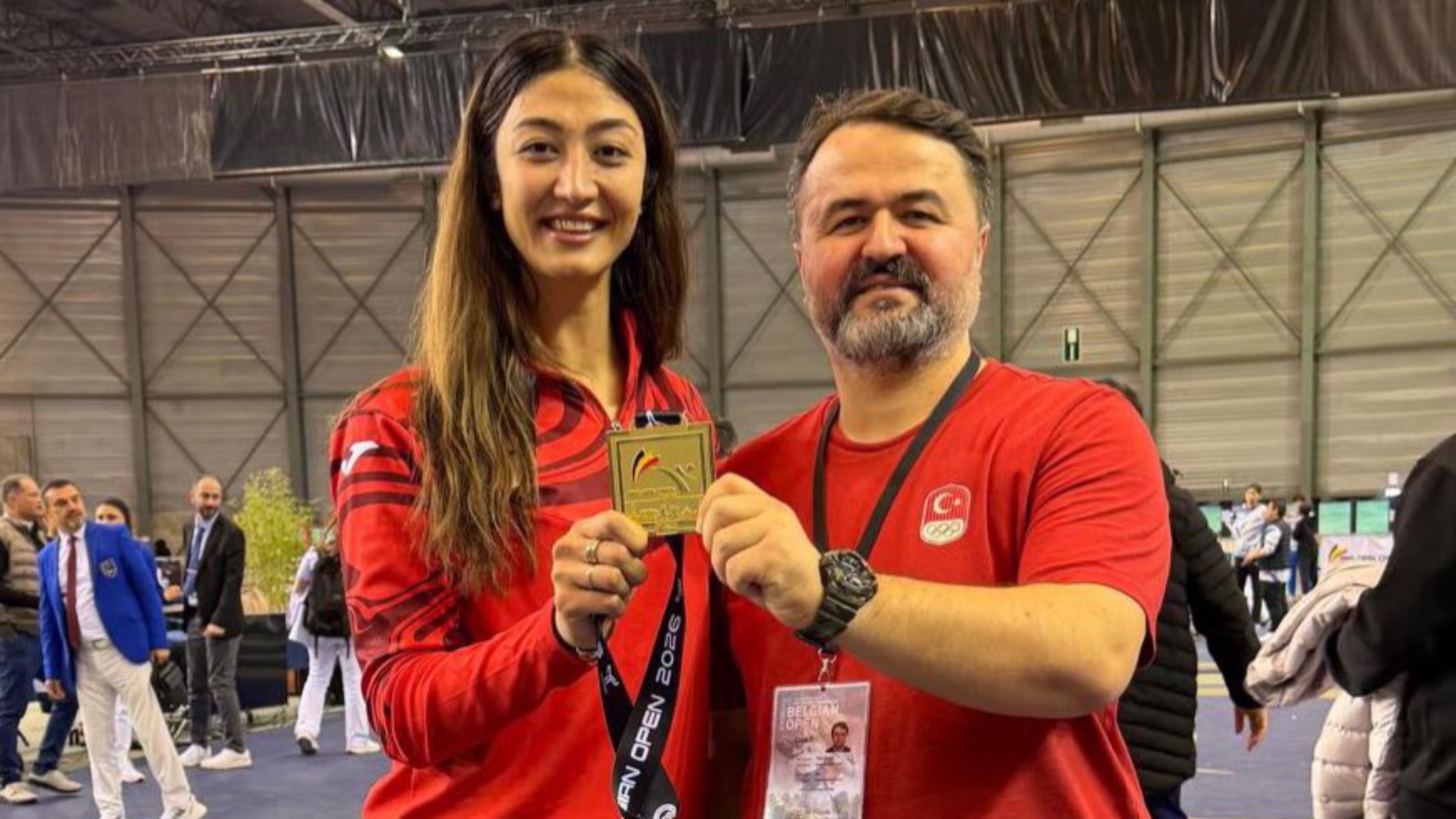 Belçika Açık G1 Taekwondo Turnuvası'nda sporcumuz Nafia Kuş Aydın şampiyon oldu