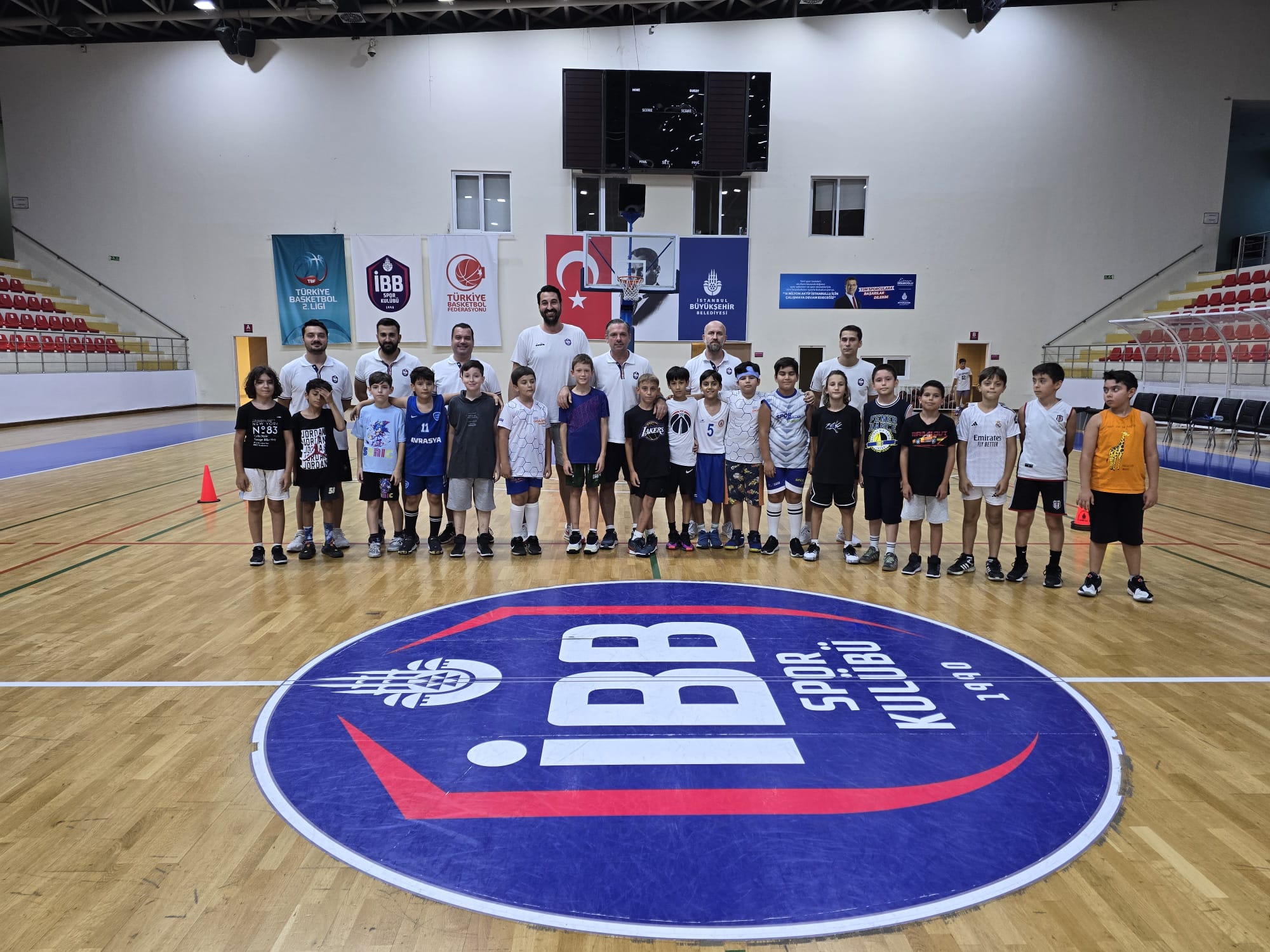 İBB Spor Kulübü Basketbol Altyapı Seçmelerini kazanan sporcular belli oldu