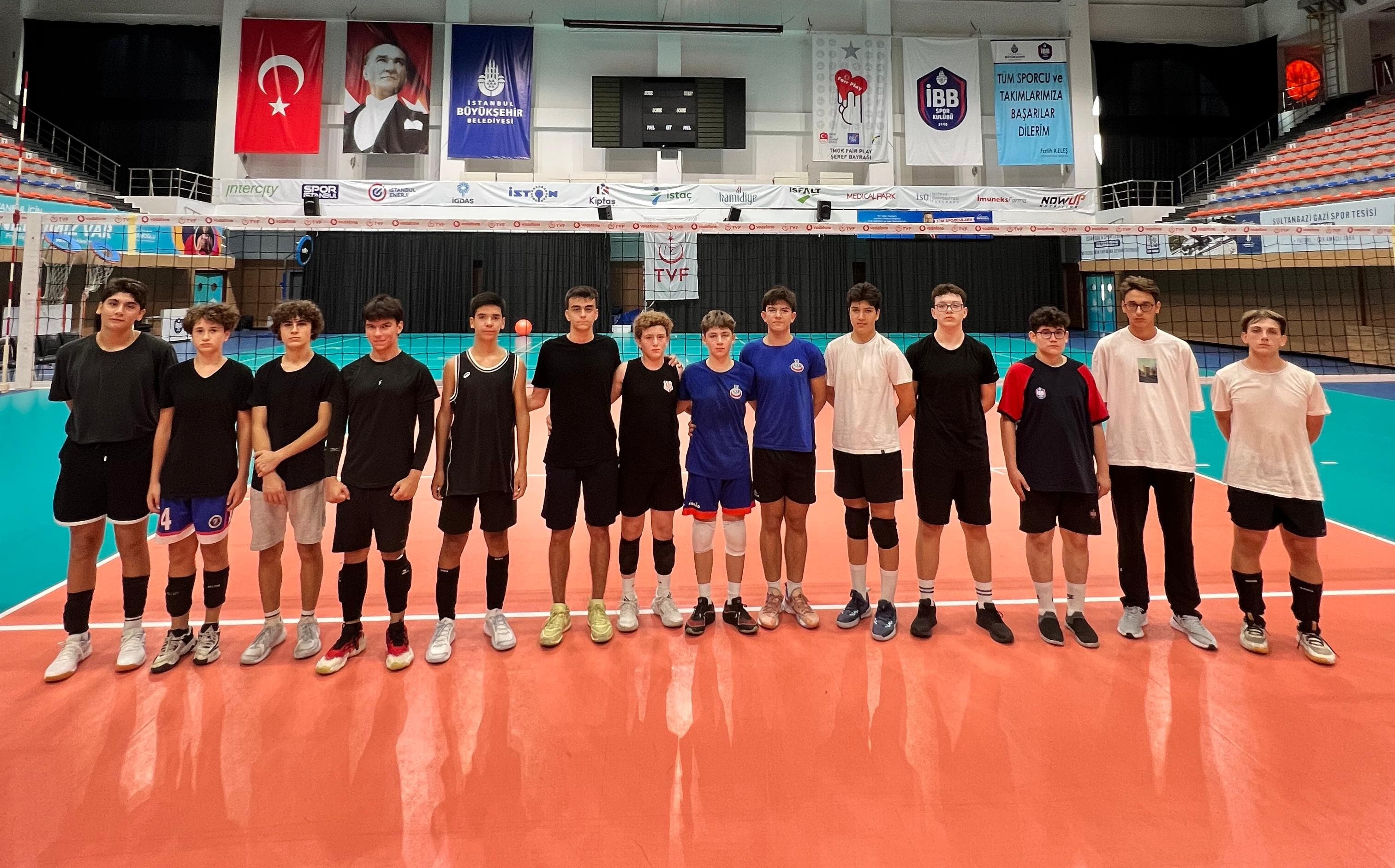 İBB Spor Kulübü Voleybol Altyapı Seçmelerini kazanan sporcular belli oldu