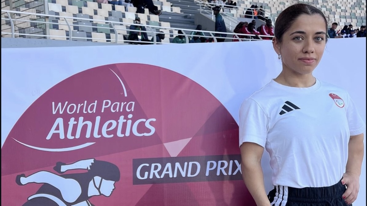 Para Atletizm Dünya Grand Prix Müsabakasında sporcumuz Rabia Cirit'ten gümüş madalya
