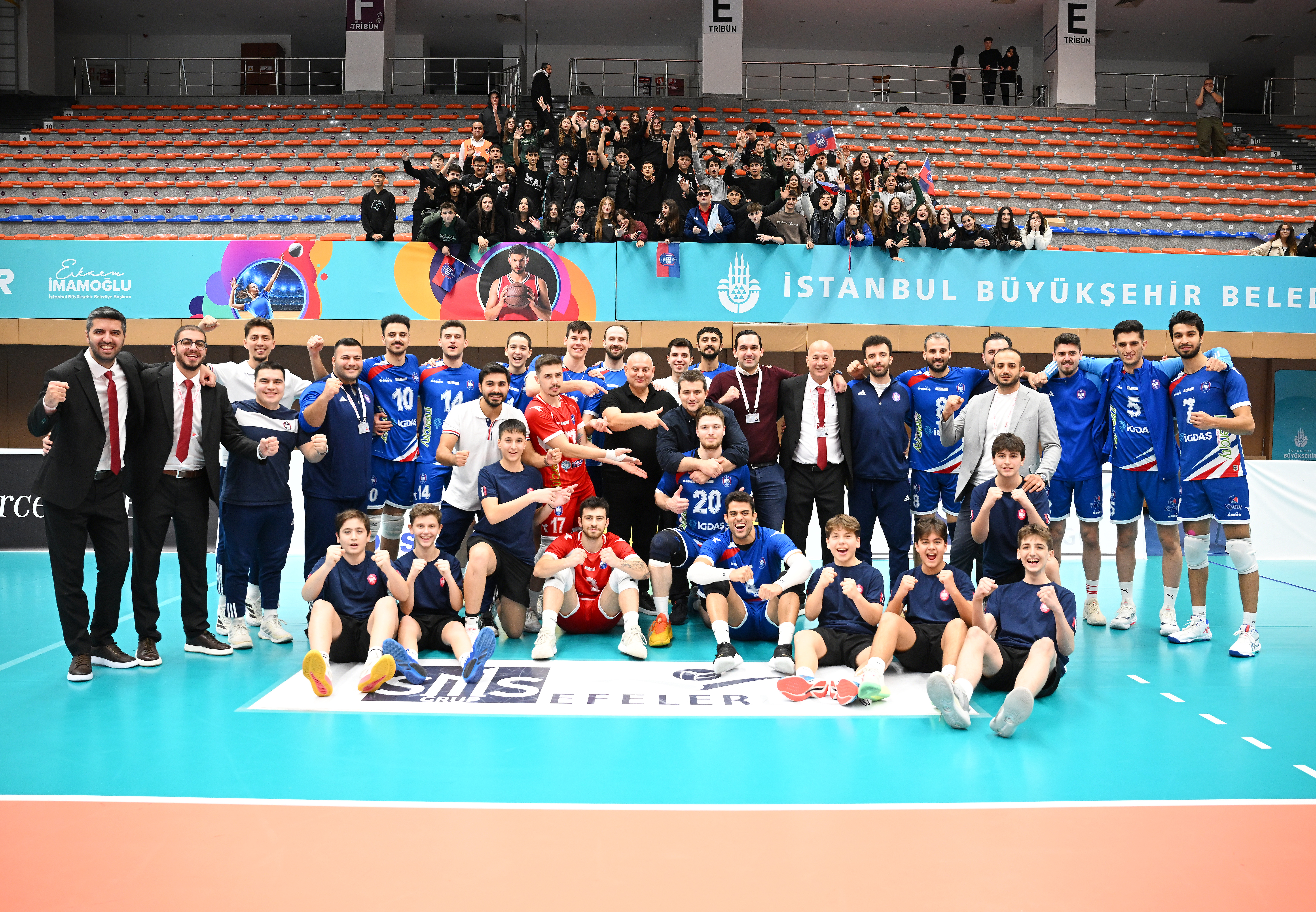 Efeler Ligi | İBB Spor Kulübü - Gebze Belediye: 3-1
