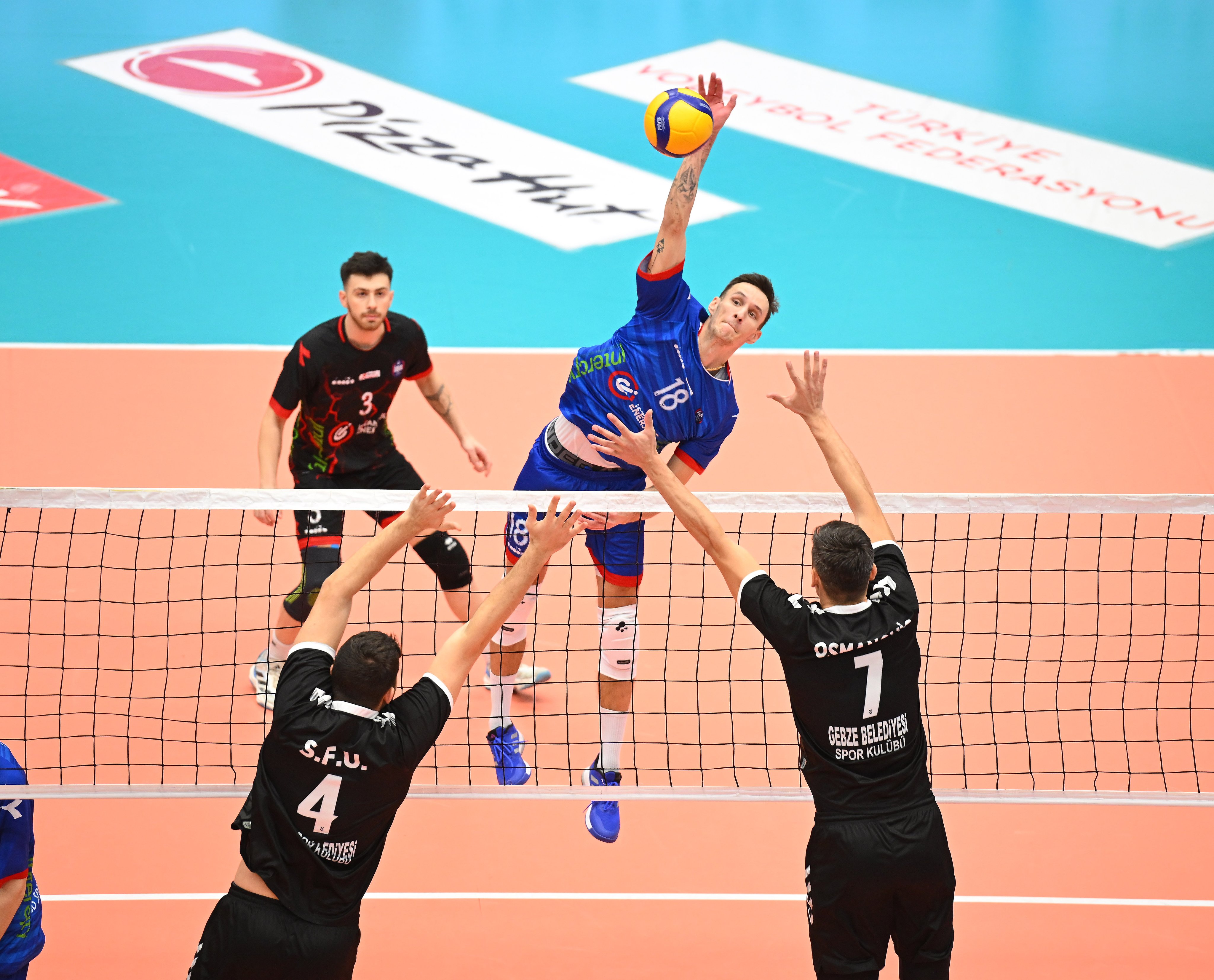 Erkek Voleybol | İBB Spor Kulübü - Gebze Belediye: 1-3