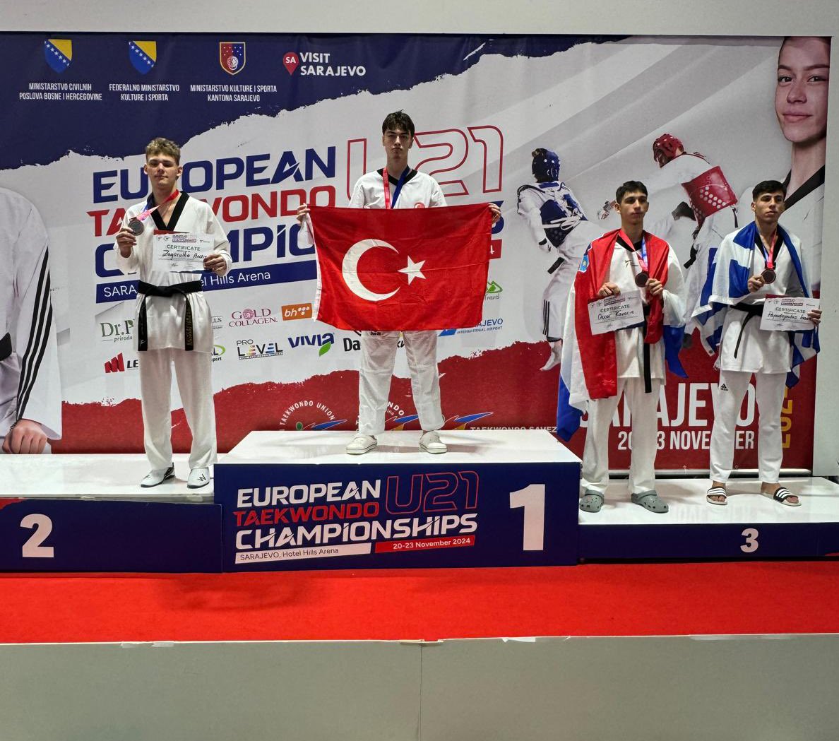Yiğithan Kılıç U21 European Champion