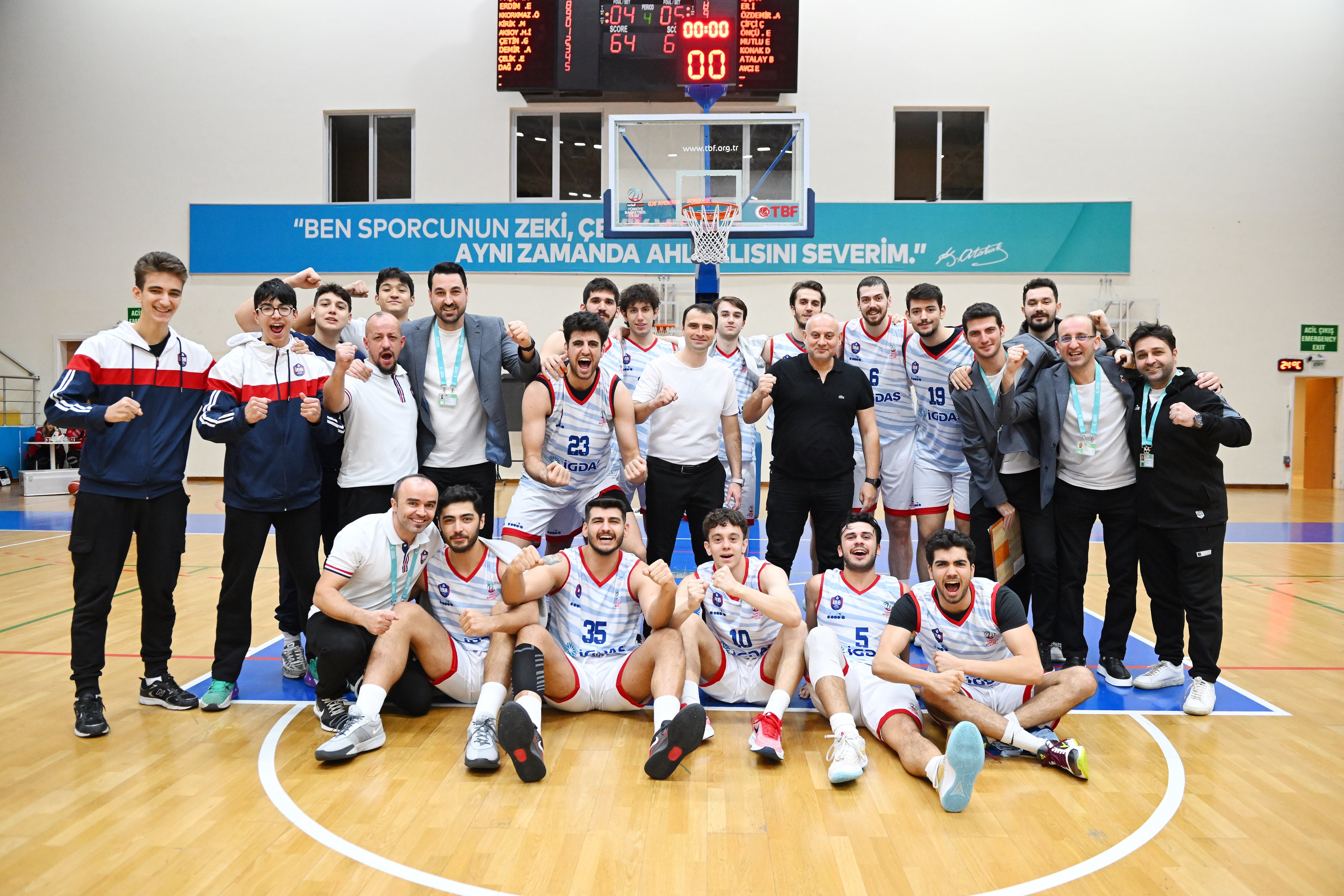 Basketbol | İBB Spor Kulübü - Bornova Belediyesi: 64-61!