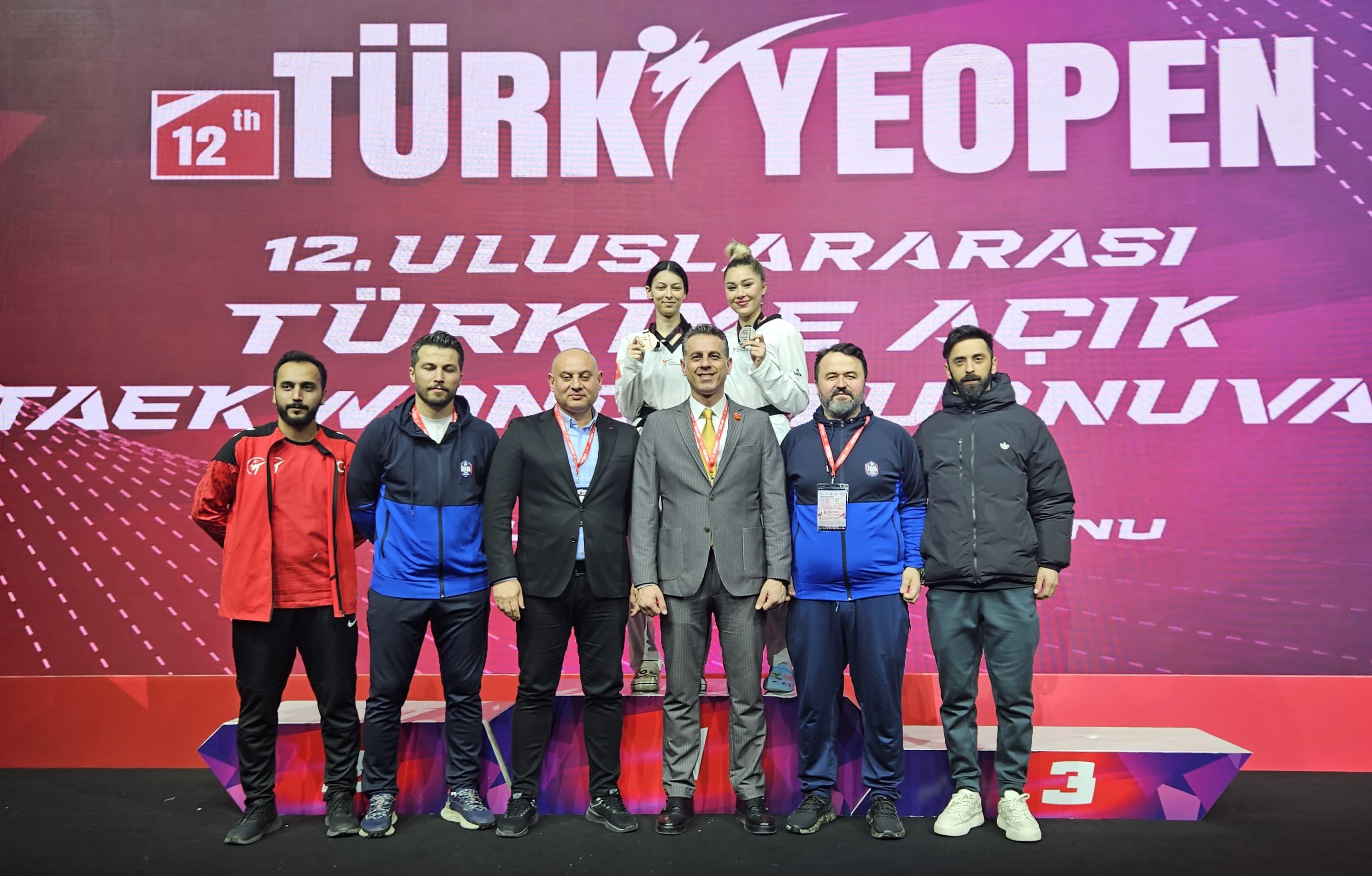 Turkish Open Turnuvasında taekwondocularımızdan 1 altın 1 gümüş madalya
